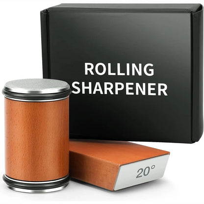 Rolling sharpener and angle block with gift box